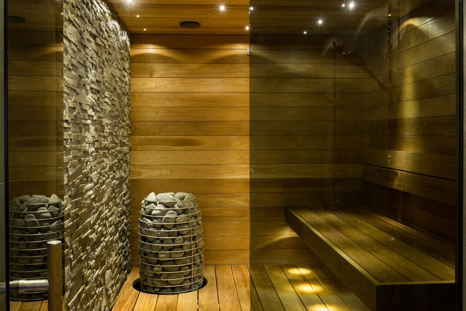 drewniana sauna