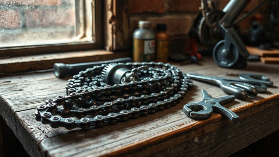 Jak przeprowadzić demontaż starego łańcucha?