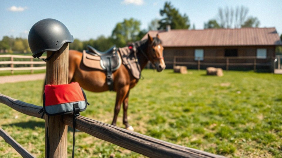 Jakie są zalecenia dotyczące bezpieczeństwa podczas nauki jazdy konnej dla dzieci?