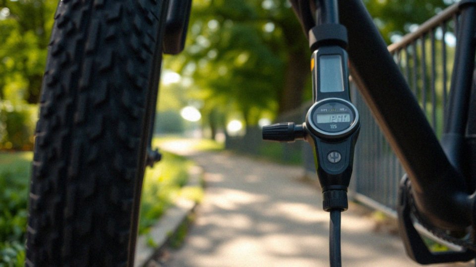 Jak kontrolować ciśnienie w oponach rowerowych po wymianie dętki?