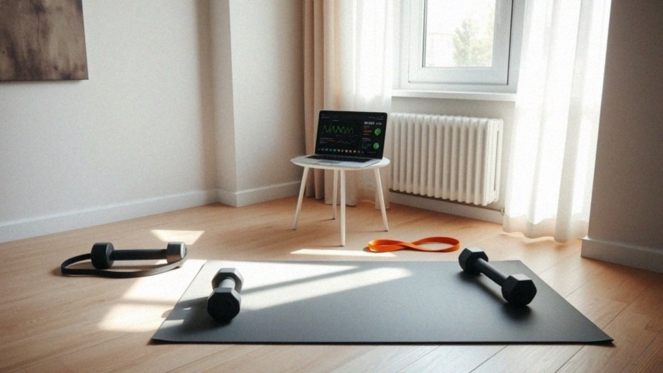 Jak monitorować postępy w ćwiczeniach w domu?