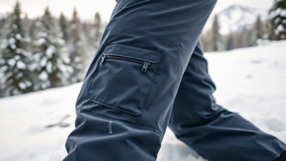 Jakie są korzyści z posiadania funkcjonalnych kieszeni w spodniach narciarskich?