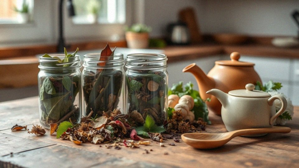 Jakie zioła są często stosowane w herbatach na odchudzanie?