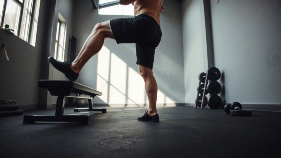 W jaki sposób można wykonywać przysiady bułgarskie na siłowni?