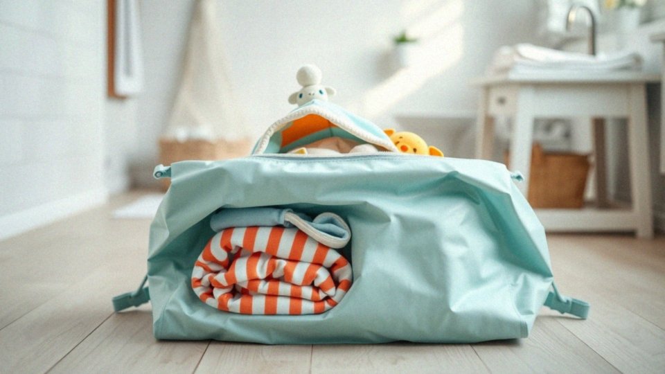 Co powinno znaleźć się w torbie na basen dla niemowlaka?