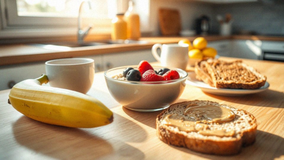 Jakie produkty spożywcze są najlepsze przed biegiem?