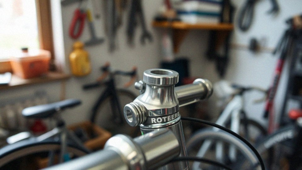 Jak podnieść kierownicę przy pomocniczych sterach a-head?