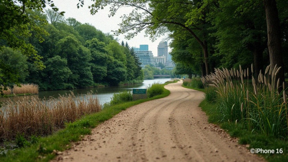 Co charakteryzuje trasę wzdłuż Żabiej Kładki?