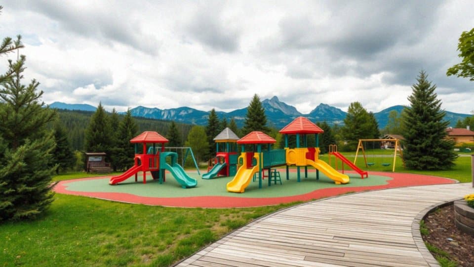 Gdzie w Pieninach można znaleźć place zabaw dla dzieci?