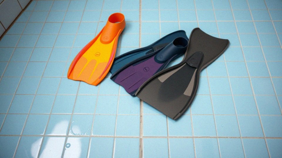 Czym charakteryzują się płetwy miękkie, twarde i średnio-twarde?