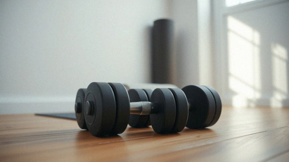 Ćwiczenia z hantlami w domu – jak skutecznie trenować?